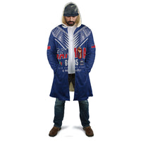 Samoa Rugby Custom Cloak Six Eight Five to The World - Pacific Motif