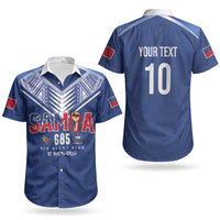 Samoa Rugby Custom Couples Matching Summer Maxi Dress and Hawaiian Shirt Six Eight Five to The World - Pacific Motif
