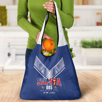 Samoa Rugby Grocery Bag Six Eight Five to The World - Pacific Motif LT03 - Polynesian Pride