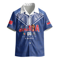 Samoa Rugby Custom Kid Hawaiian Shirt Six Eight Five to The World - Pacific Motif