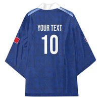Samoa Rugby Custom Kimono Six Eight Five to The World - Pacific Motif