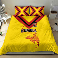 Papua New Guinea Rugby Bedding Set Six Seven Five to The World - Melanesian Pattern