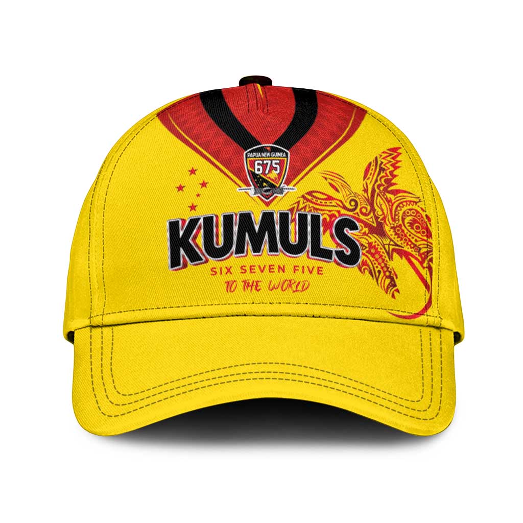 Papua New Guinea Rugby Classic Cap Six Seven Five to The World - Melanesian Pattern