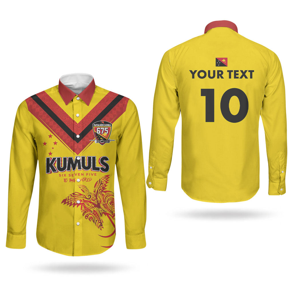 Papua New Guinea Rugby Custom Couples Matching Off Shoulder Short Dress and Long Sleeve Button Shirt Six Seven Five to The World - Melanesian Pattern