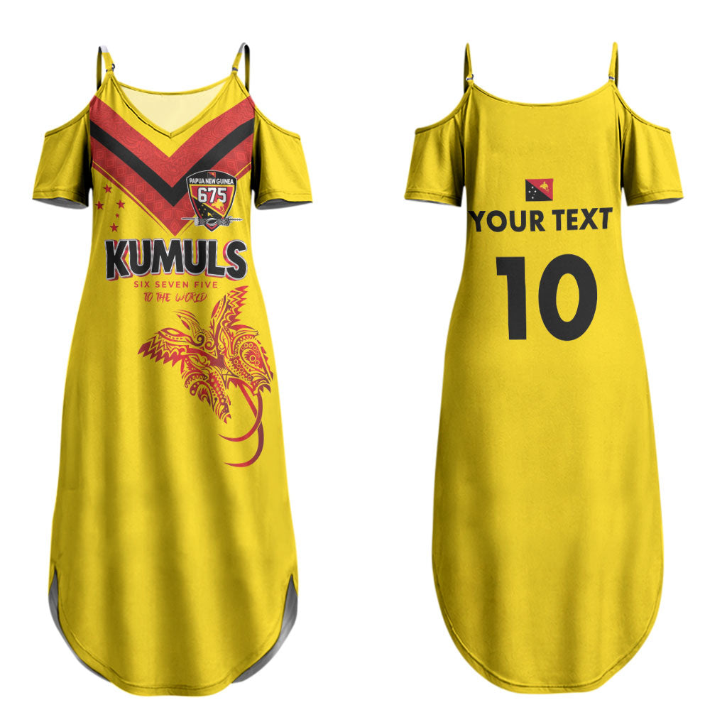 Papua New Guinea Rugby Custom Family Matching Summer Maxi Dress and Hawaiian Shirt Six Seven Five to The World - Melanesian Pattern