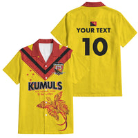 Papua New Guinea Rugby Custom Family Matching Summer Maxi Dress and Hawaiian Shirt Six Seven Five to The World - Melanesian Pattern