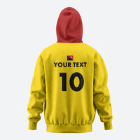 Papua New Guinea Rugby Custom Hoodie Six Seven Five to The World - Melanesian Pattern