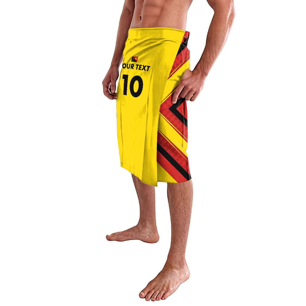 Papua New Guinea Rugby Custom Lavalava Six Seven Five to The World - Melanesian Pattern LT03 - Polynesian Pride