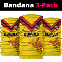 Papua New Guinea Rugby Neck Gaiter Six Seven Five to The World - Melanesian Pattern