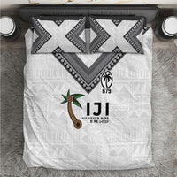 Fijian Rugby Bedding Set Six Seven Nine to The World - Tapa Pattern