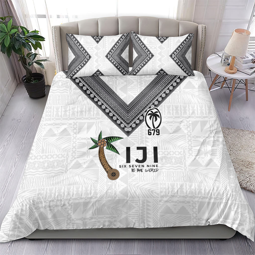 Fijian Rugby Bedding Set Six Seven Nine to The World - Tapa Pattern