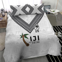 Fijian Rugby Bedding Set Six Seven Nine to The World - Tapa Pattern