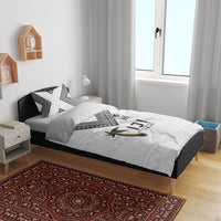 Fijian Rugby Bedding Set Six Seven Nine to The World - Tapa Pattern
