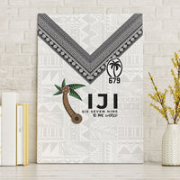 Fijian Rugby Canvas Wall Art Six Seven Nine to The World - Tapa Pattern LT03 Without Frame Multicolor - Polynesian Pride