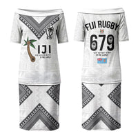 Fijian Rugby Family Matching Puletasi and Hawaiian Shirt Six Seven Nine to The World - Tapa Pattern