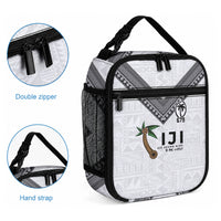 Fijian Rugby Lunch Bag Six Seven Nine to The World - Tapa Pattern
