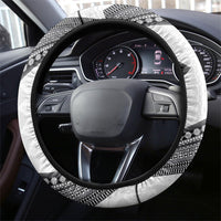 Fijian Rugby Steering Wheel Cover Six Seven Nine to The World - Tapa Pattern LT03 - Polynesian Pride