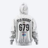Fijian Rugby Zip Hoodie Six Seven Nine to The World - Tapa Pattern LT03 - Polynesian Pride