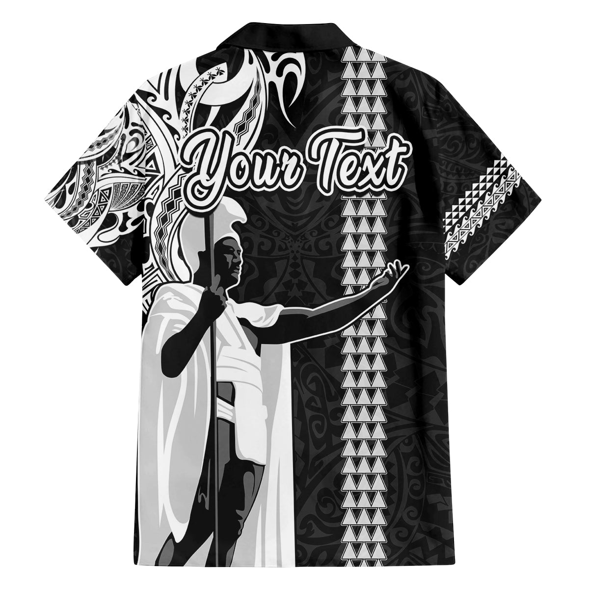 Custom Hawaii Lanai Island Family Matching Long Sleeve Bodycon Dress and Hawaiian Shirt Hawaiian King and Kakau Symbols Abstract Shoulder Tattoo LT03 - Polynesian Pride
