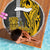Hawaii Molokai Island Beach Blanket Hawaiian Warrior and Kakau Symbols Abstract Tattoo LT03 - Wonder Print Shop