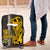 Hawaii Molokai Island Luggage Cover Hawaiian Warrior and Kakau Symbols Abstract Tattoo LT03 Yellow - Polynesian Pride