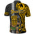 Custom Hawaii Molokai Island Polo Shirt Hawaiian Warrior and Kakau Symbols Abstract Tattoo LT03 - Polynesian Pride