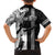 Custom Hawaii Molokai Island Family Matching Short Sleeve Bodycon Dress and Hawaiian Shirt Hawaiian King and Kakau Symbols Abstract Shoulder Tattoo LT03 - Polynesian Pride