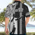 Custom Hawaii Molokai Island Hawaiian Shirt Hawaiian King and Kakau Symbols Abstract Shoulder Tattoo LT03 - Polynesian Pride