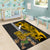 Hawaii Niihau Island Area Rug Hawaiian Warrior and Kakau Symbols Abstract Tattoo LT03 - Polynesian Pride