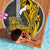 Hawaii Niihau Island Beach Blanket Hawaiian Warrior and Kakau Symbols Abstract Tattoo LT03 - Wonder Print Shop