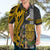 Hawaii Niihau Island Hawaiian Shirt Hawaiian Warrior and Kakau Symbols Abstract Tattoo LT03 - Polynesian Pride