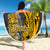 Hawaii Kahoolawe Island Beach Blanket Hawaiian Warrior and Kakau Symbols Abstract Tattoo LT03 - Wonder Print Shop