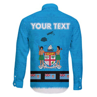 Fiji Merry Christmas Family Matching Off The Shoulder Long Sleeve Dress and Hawaiian Shirt Santa Suit Style With Tapa Tribal Pattern