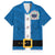 Samoa Merry Christmas Family Matching Long Sleeve Bodycon Dress and Hawaiian Shirt Santa Suit Style With Tatau Tattoo Pattern