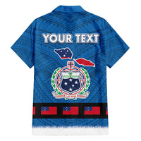 Samoa Merry Christmas Family Matching Short Sleeve Bodycon Dress and Hawaiian Shirt Santa Suit Style With Tatau Tattoo Pattern