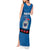 Samoa Merry Christmas Tank Maxi Dress Santa Suit Style With Tatau Tattoo Pattern