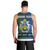 Solomon Islands Merry Christmas Men Tank Top Santa Suit Style With Melanesian Pattern