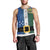 Solomon Islands Merry Christmas Men Tank Top Santa Suit Style With Melanesian Pattern