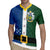 Solomon Islands Merry Christmas Rugby Jersey Santa Suit Style With Melanesian Pattern