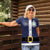 Niue Merry Christmas Women Polo Shirt Santa Suit Style With Hiapo Pattern
