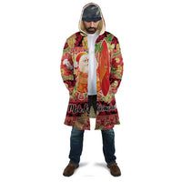 Hawaii Santa Mele Kalikimaka Cloak Tropical Puakenikeni Lei with Polynesian Tribal Pattern - Polynesian Pride