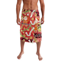 Hawaii Santa Mele Kalikimaka Lavalava Tropical Puakenikeni Lei with Polynesian Tribal Pattern - Polynesian Pride