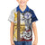 Hawaii Lutheran High School Family Matching Tank Maxi Dress and Hawaiian Shirt Kakau Pattern Splash Style LT03 Son's Shirt Red - Polynesian Pride