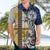 Hawaii Lutheran High School Hawaiian Shirt Kakau Pattern Splash Style LT03 - Polynesian Pride