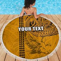 Nanakuli High and Intermediate School Beach Blanket Tribal Kakau Pattern LT03 - Polynesian Pride