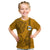 Nanakuli High and Intermediate School Kid T Shirt Tribal Kakau Pattern LT03 Yellow - Polynesian Pride