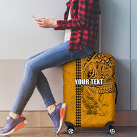 Nanakuli High and Intermediate School Luggage Cover Tribal Kakau Pattern LT03 - Polynesian Pride