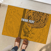 Nanakuli High and Intermediate School Rubber Doormat Tribal Kakau Pattern LT03 - Polynesian Pride