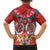 Polynesian Valentine Day Hawaiian Shirt Love Couple Turtle Maori Hibiscus Red Style LT03 - Polynesian Pride