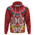 Polynesian Valentine Day Hoodie Love Couple Turtle Maori Hibiscus Red Style LT03 Pullover Hoodie Red - Polynesian Pride